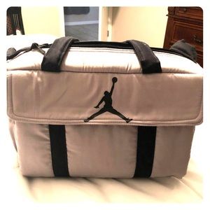Custom made Jordan diaper bag
